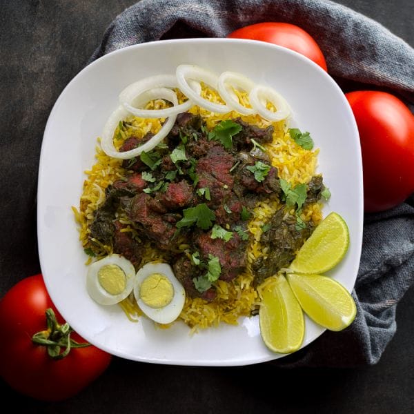 Gongura Chicken Biryani