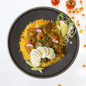 Shrimp Dum Biryani