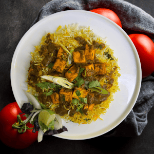 Paneer Dum Biryani