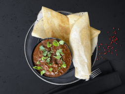 Mom's Special Chicken Curry Dosa