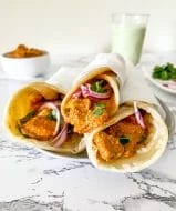 Butter Chicken Wrap